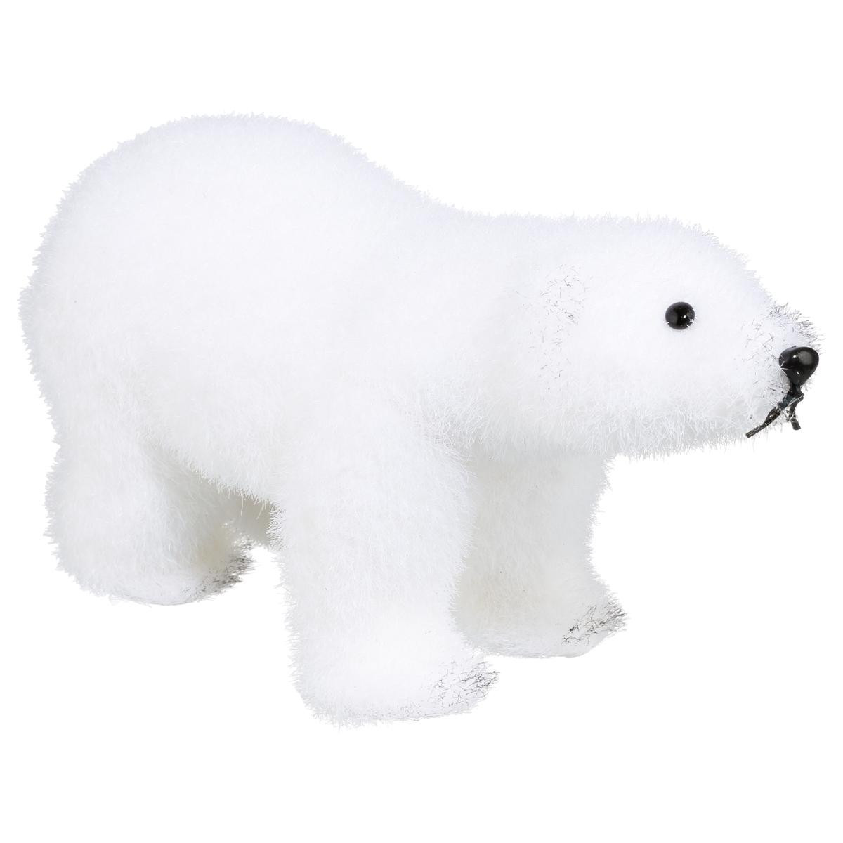 Petit peluche ours polaire blanc - Buffalo Grill