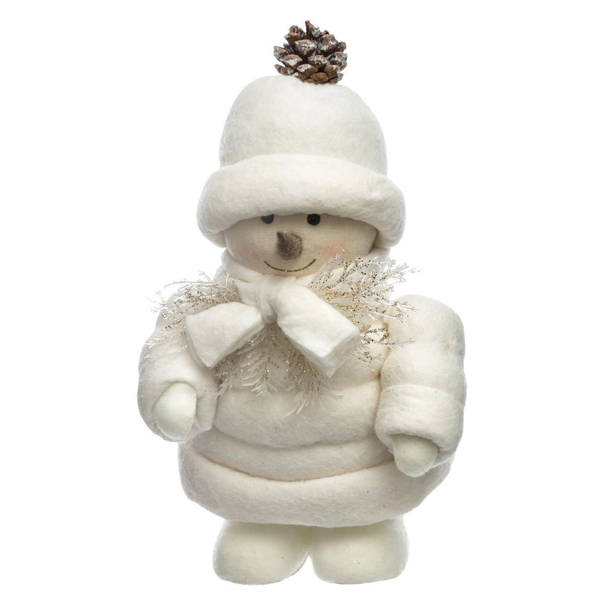 Peluche bonhomme de neige de noël – La compagnie de la peluche®