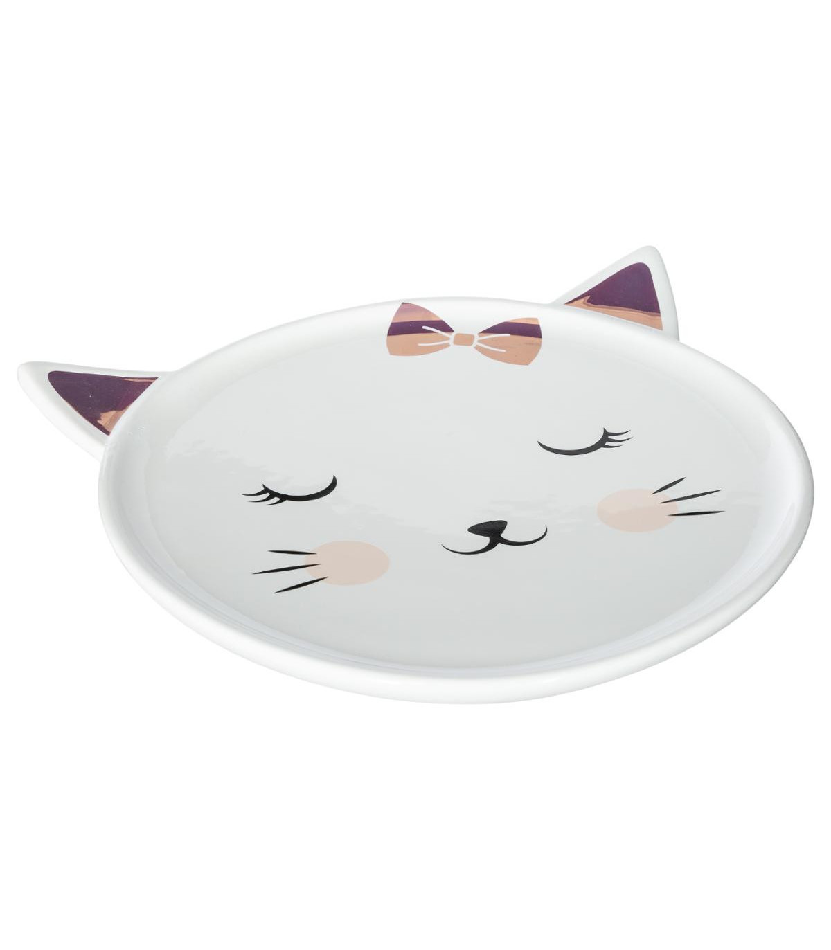 Assiette Chat En Ceramique