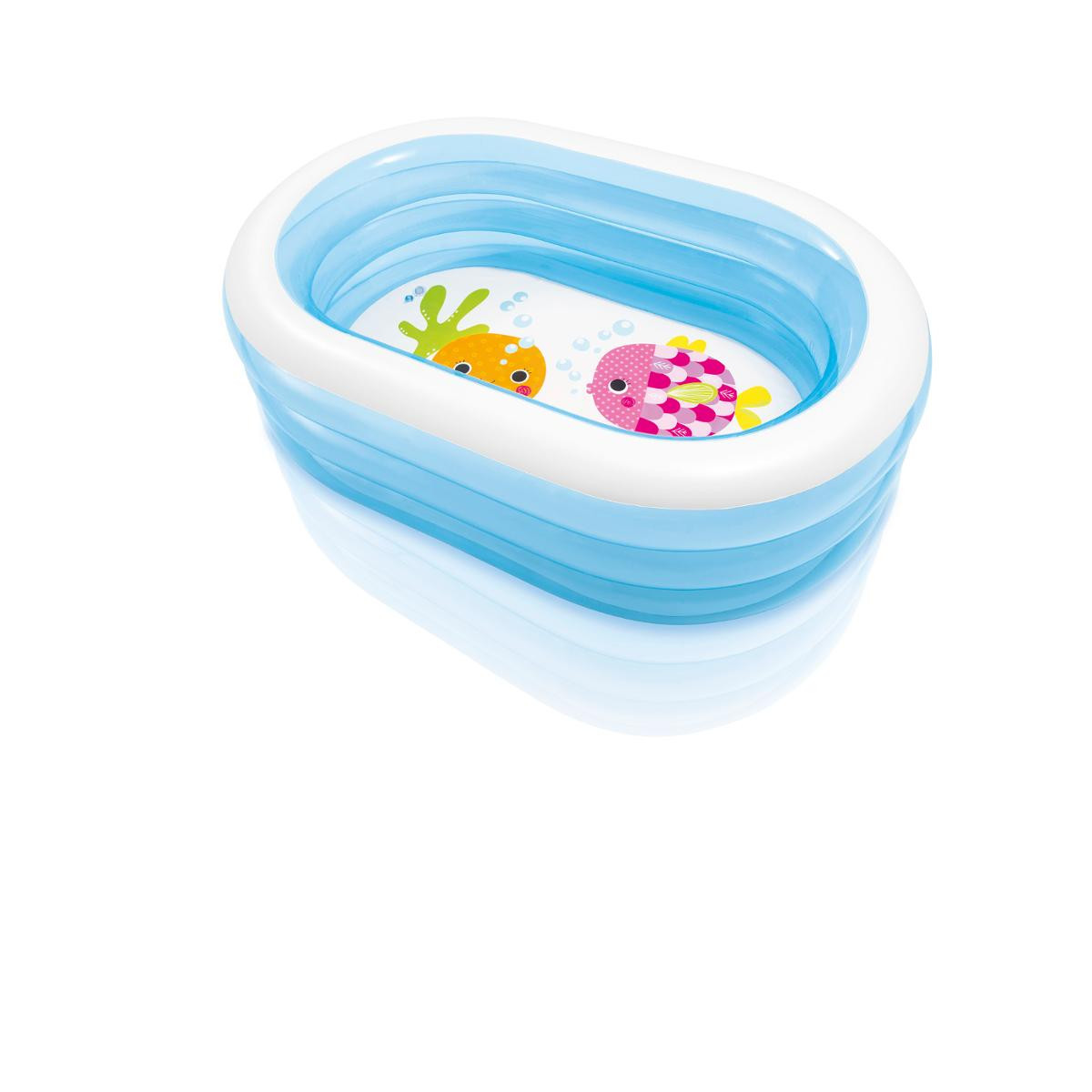 Piscine gonflable enfant avec jet d'eau Baleine Bleu - Piscines et  accessoires - Décomania