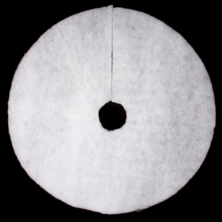 Tapis de Neige Pailleté D. 100 cm Sous son blanc manteau - Accessoires