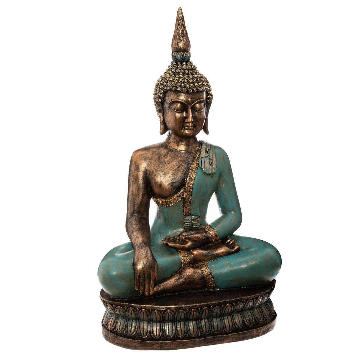 Sculptures Décoratives Statues Objets Décoratives Bouddha Assis