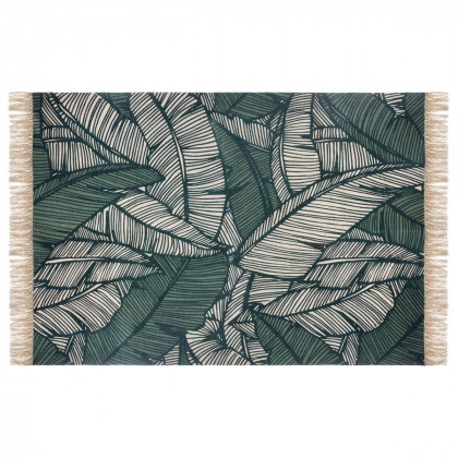 Coupelle plateau Vide Poche Feuille Or en résine 39 x 18 x 4.5 cm  collection Jungle africa - Objets de décoration et rangement