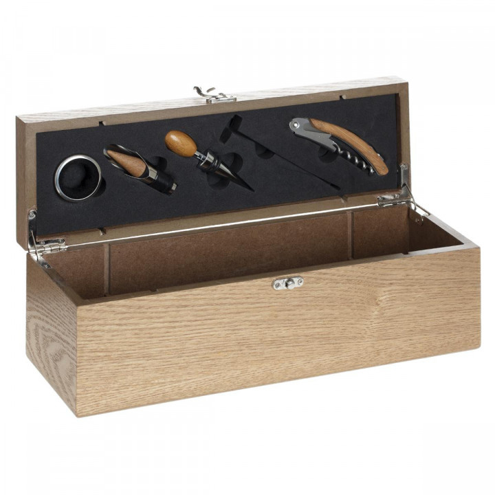 Coffret Sommelier 9 pièces Tire-bouchon Bouchons Découpe-capsule et autres  accessoires - Verres et carafes - Décomania