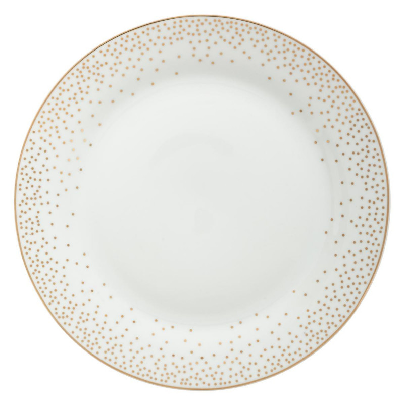 Assiette plate en porcelaine D 27 cm décor Tropical - Assiettes - Décomania