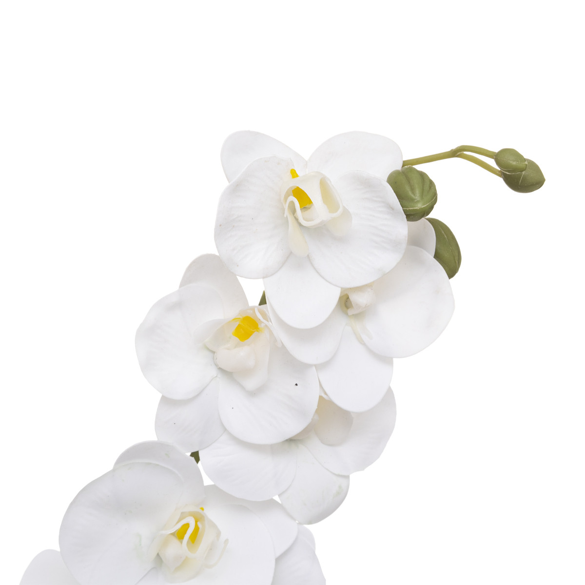 Orchidée artificielle Pot en céramique H 45 cm - Fleurs et plantes