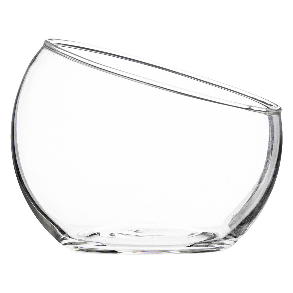 Verrine Palm cocktail en Verre Gris D 10 cm - Amuses bouche à l